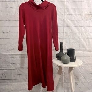 R&K Originals red knit dress, Size M. Like new condition.
